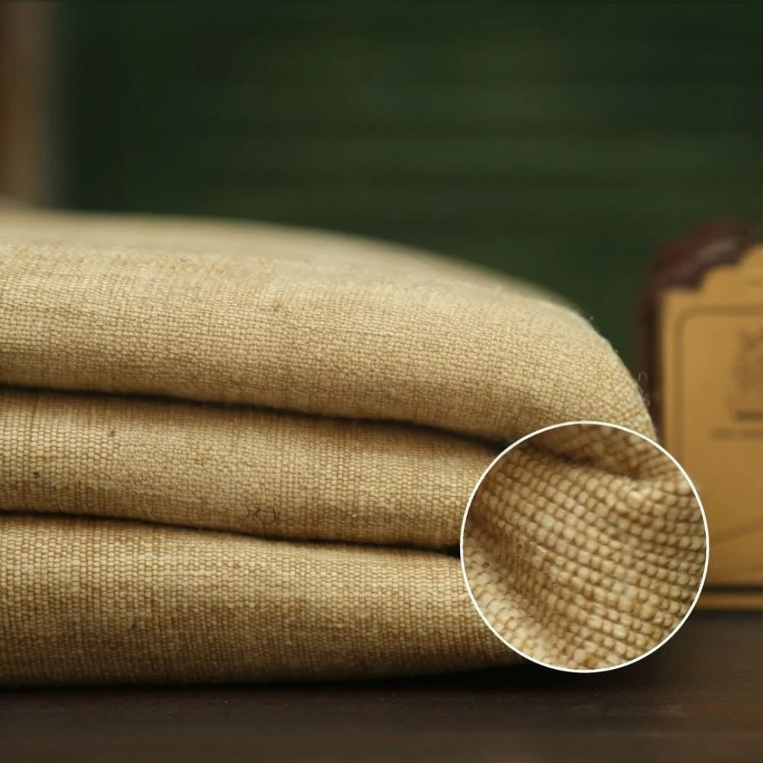 Texture Light Brown Khaddar – Men’s Unstitched Handmade Khaddi Fabric