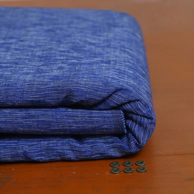 Royal Blue TR Khaddar – Men’s Unstitched Handmade Khaddi