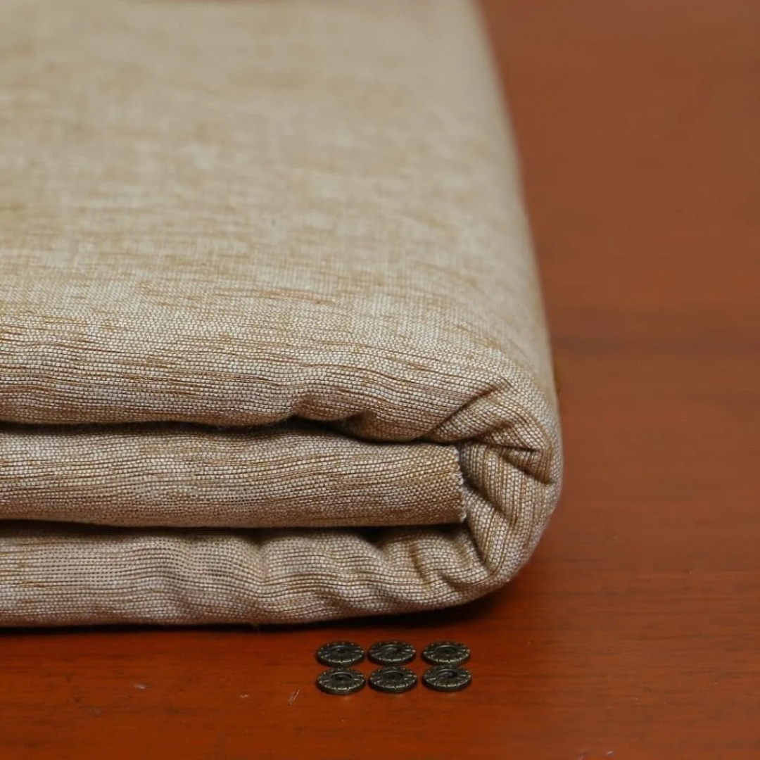 Linen Brown Khaddar – Men’s Unstitched Handmade Khaddi Fabric