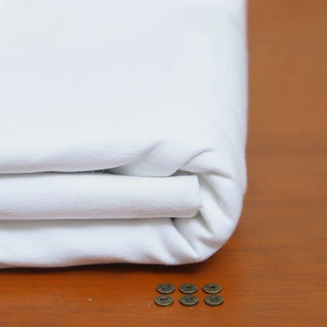 Pure White Khaddar – Men’s Unstitched Handmade Khaddi Fabric