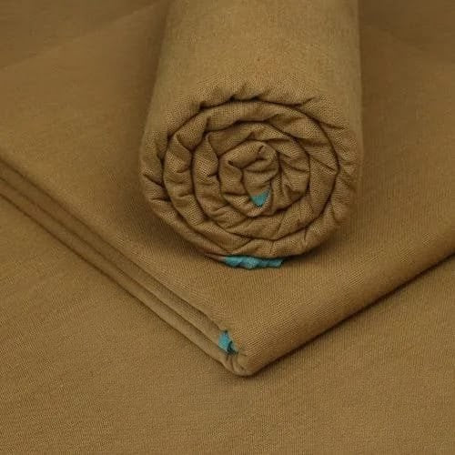 Camel Brown Double Goli | Men’s Unstitched Khaddar Suits