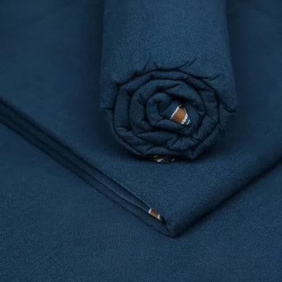Navy Blue Double Goli | Men’s Unstitched Khaddar Suits
