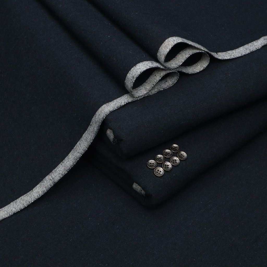 Jet Black Premium Khaddar | Men’s Unstitched Khaddar Suits