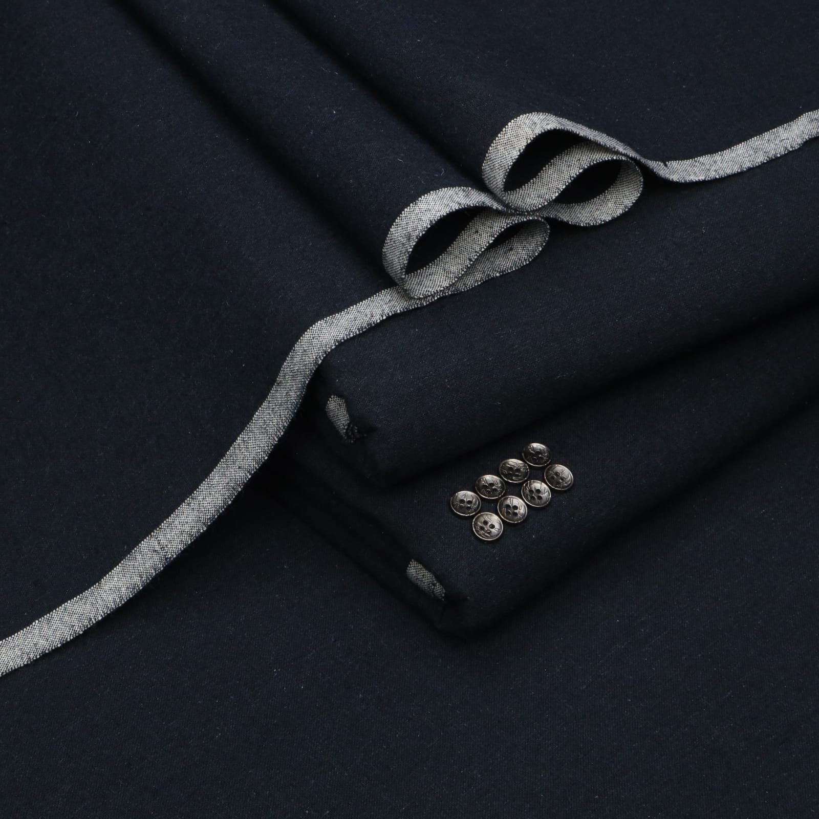 Jet Black Premium Khaddar | Men’s Unstitched Khaddar Suits