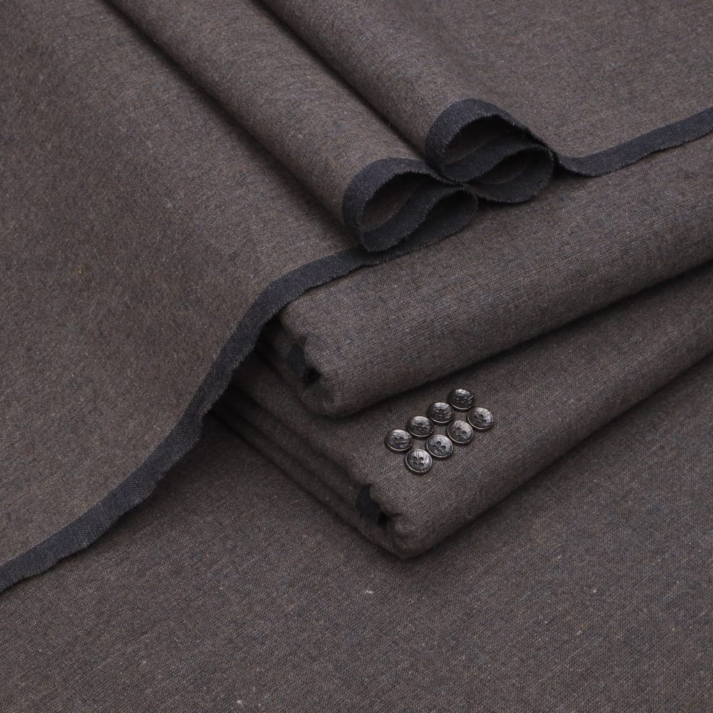 Warm Brown Premium Khaddar | Men’s Unstitched Khaddar Suits