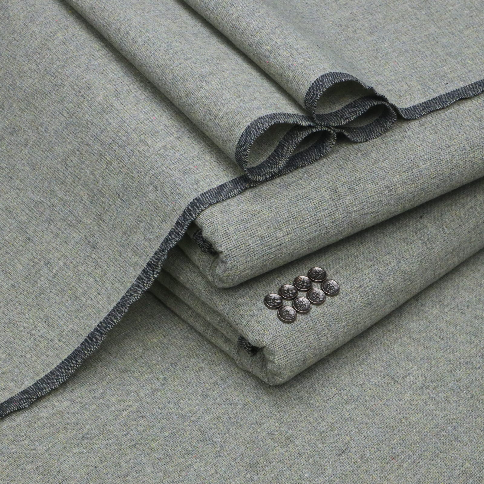 Slate Gray Premium Khaddar | Men’s Unstitched Khaddar Suits