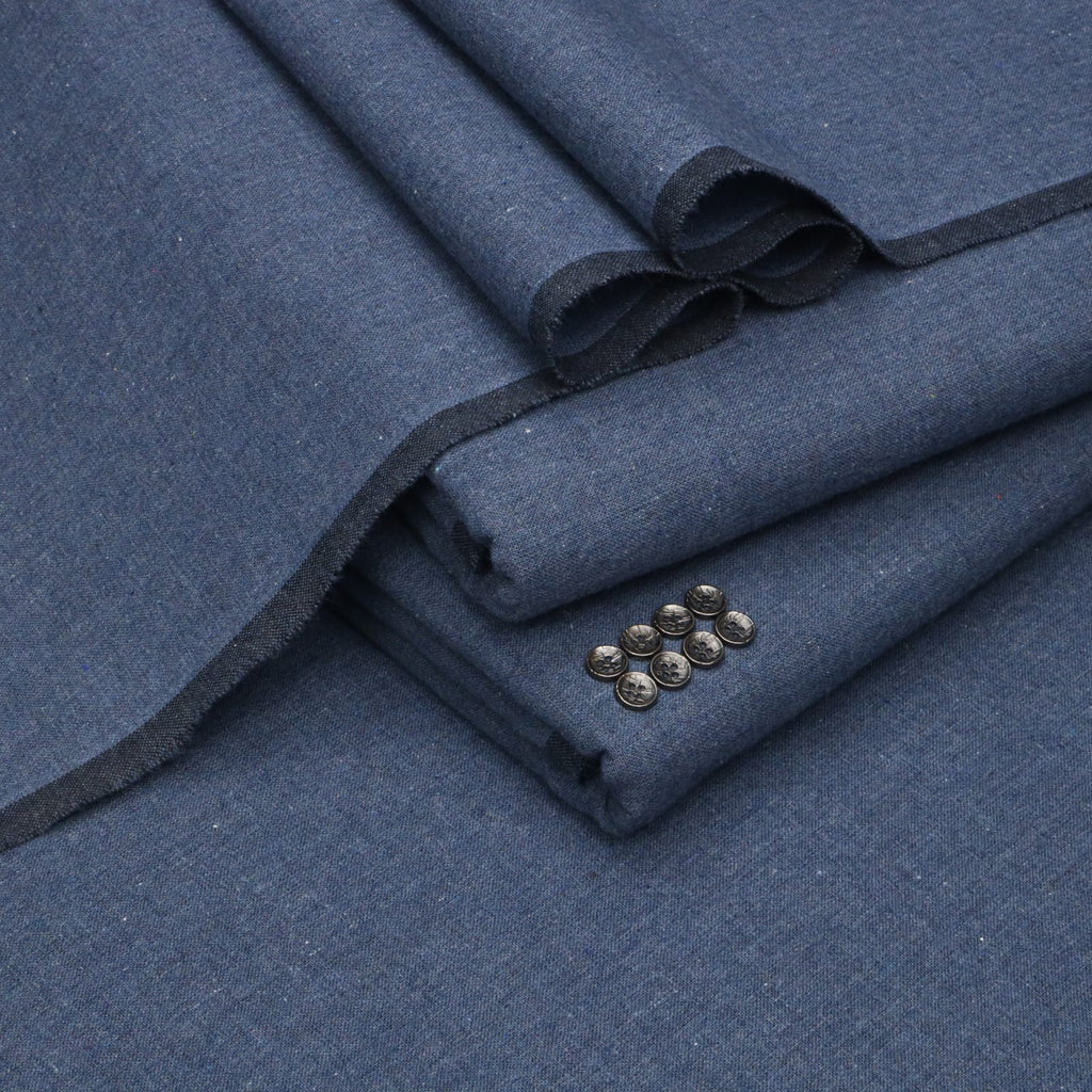Muted Blue Premium Khaddar | Men’s Unstitched Khaddar Suits