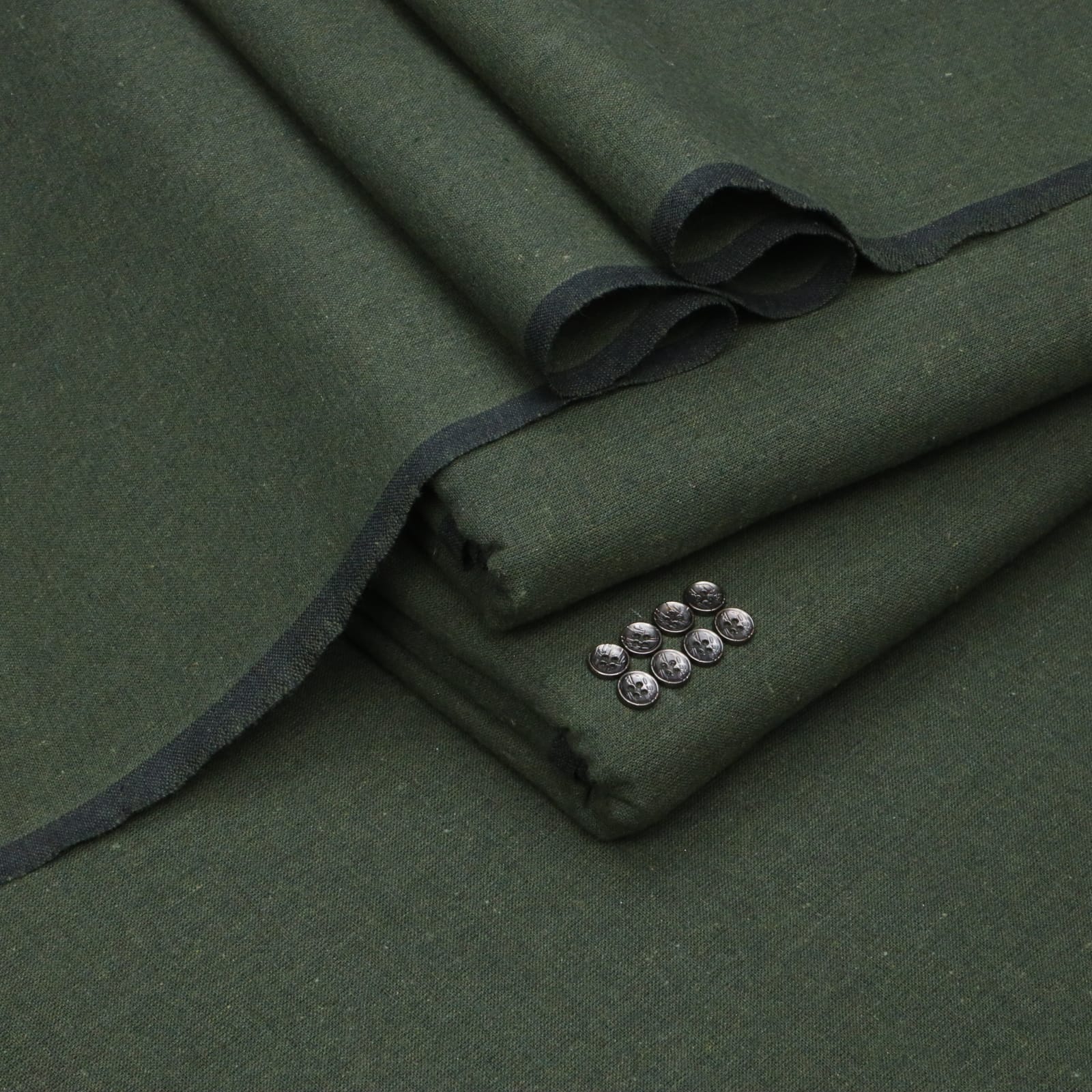 Olive Green Premium Khaddar | Men’s Unstitched Khaddar Suits