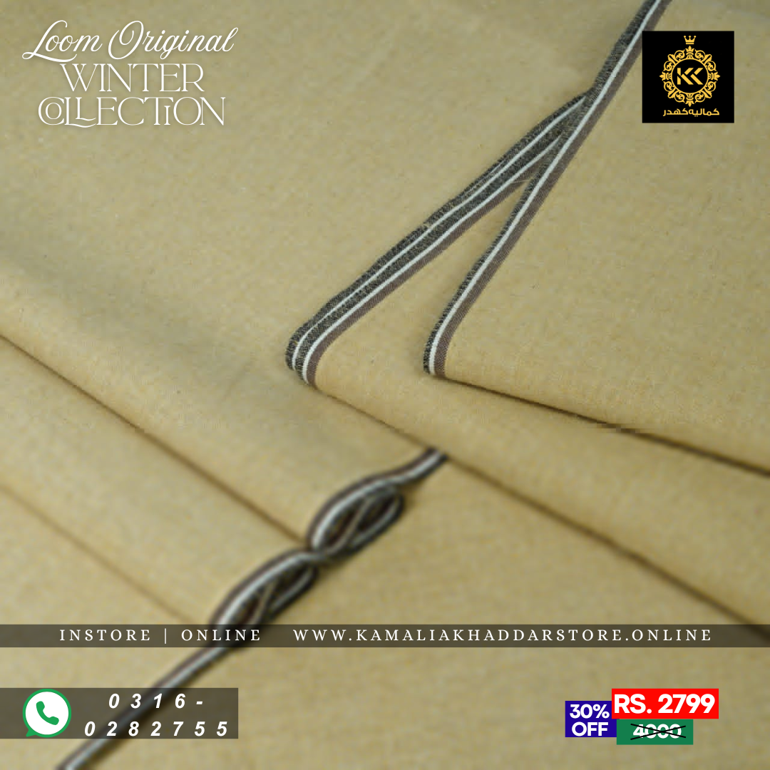 Sand Dune Loom Original | Men’s Unstitched Khaddar Suits