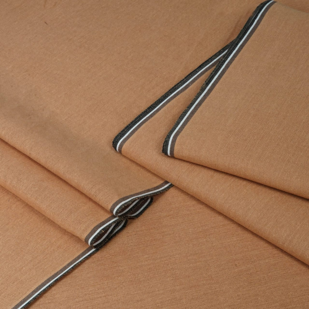 Autumnal Brown Loom Original | Men’s Unstitched Khaddar Suits