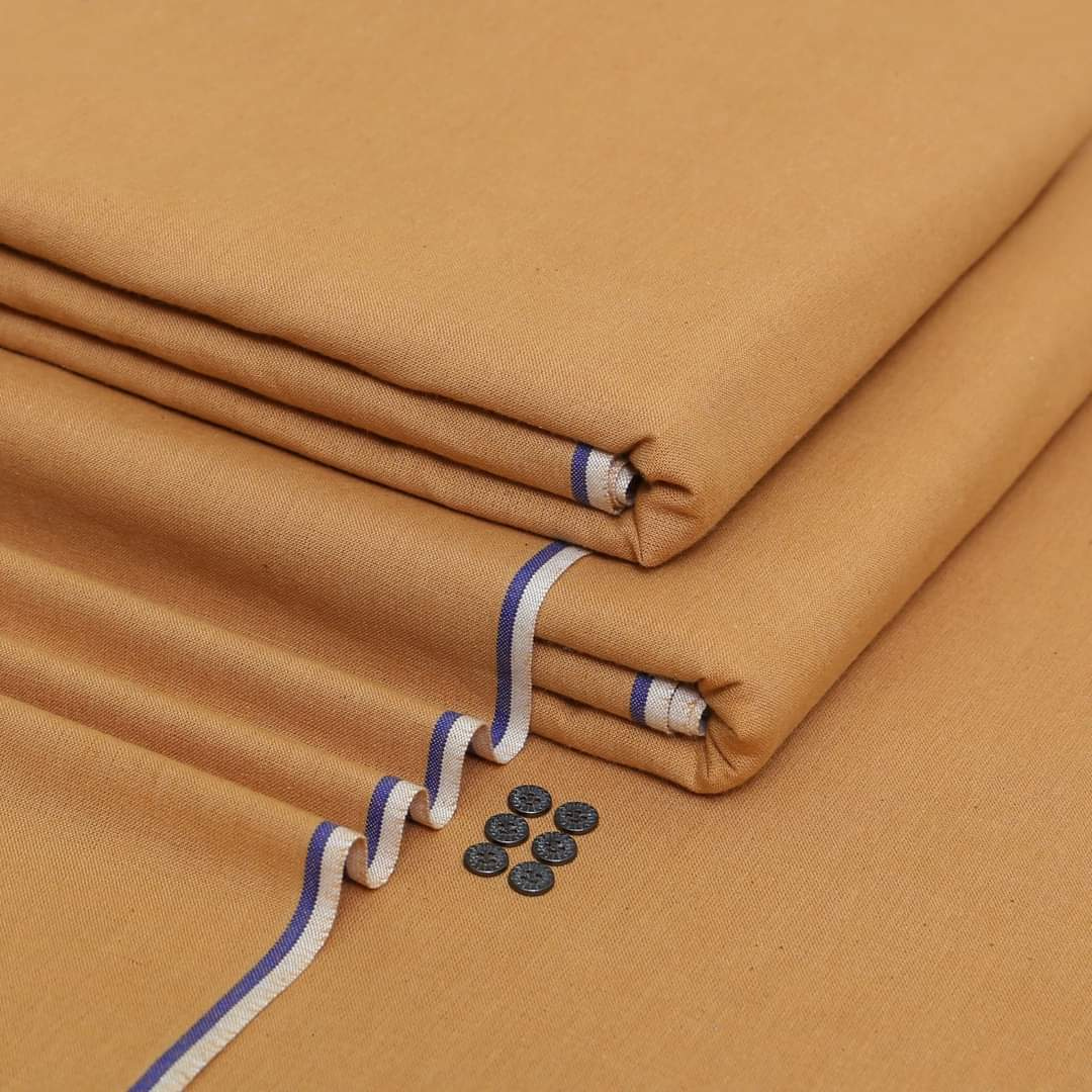 Camel Brown Goli Khaddar | Men’s Unstitched Khaddar Suits