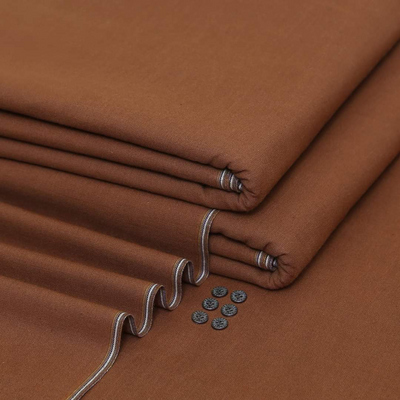 Medium Brown Loom Original | Men’s Unstitched Khaddar Suits