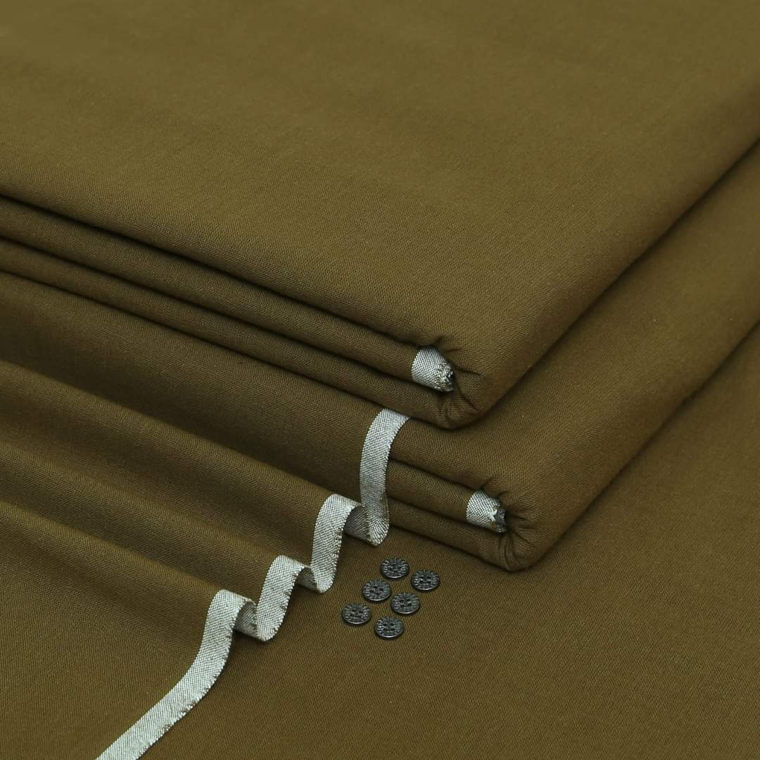 Dark Olive Loom Original | Men’s Unstitched Khaddar Suits