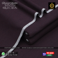 Dark Maroon - Diamond Khaddar | Men’s Unstitched Khaddar Suits