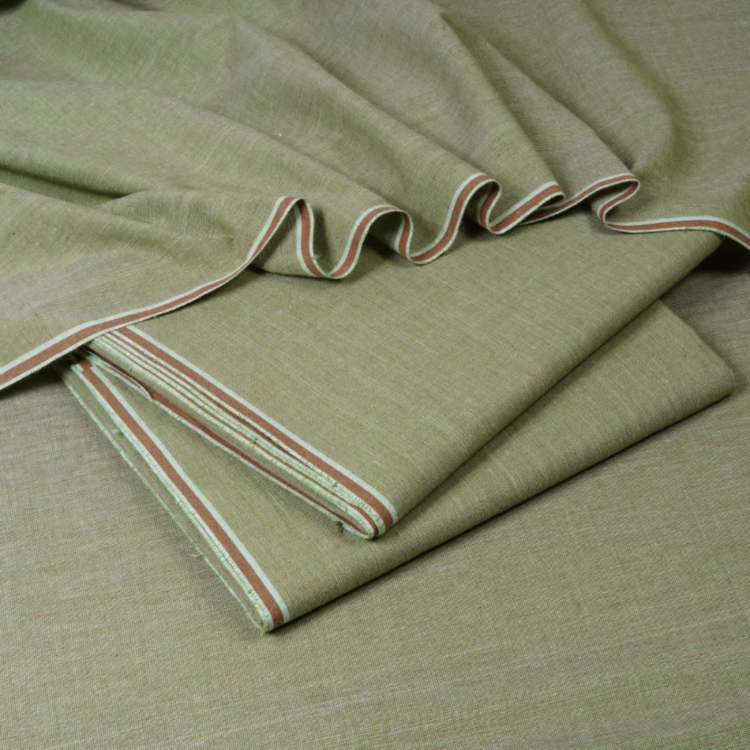 Sage Green Royal Designer | Men’s Unstitched Khaddar Suits