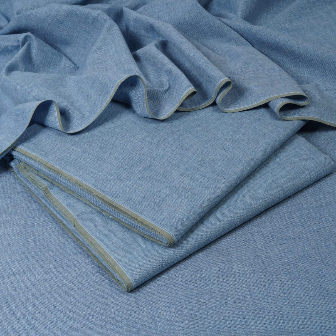 Indigo Blue Royal Designer | Men’s Unstitched Khaddar Suits
