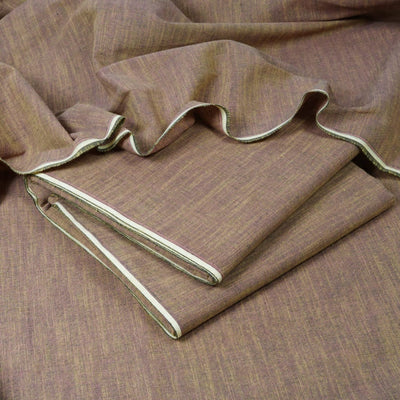 Mauve Brown Royal Designer | Men’s Unstitched Khaddar Suits