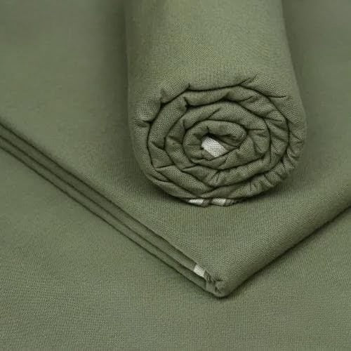 Clean Olive Double Goli | Men’s Unstitched Khaddar Suits