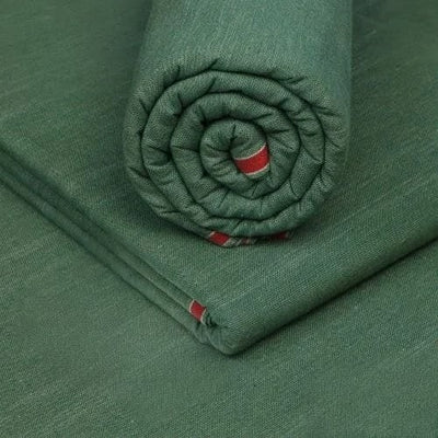 Dark Green Double Goli | Men’s Unstitched Khaddar Suits
