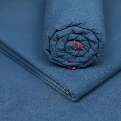 Blue Classic Double Goli | Men’s Unstitched Khaddar Suits