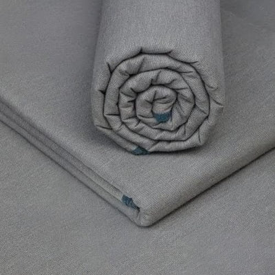 Silver Gray Double Goli | Men’s Unstitched Khaddar Suits