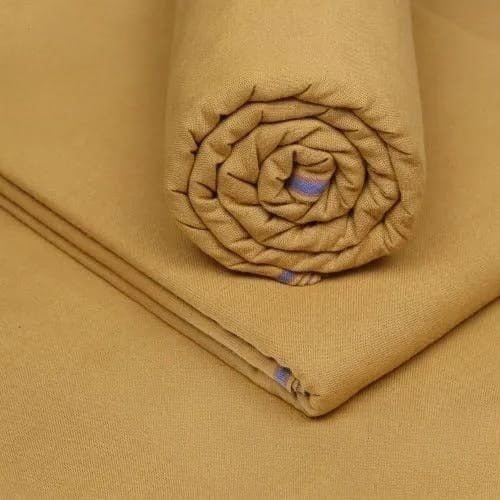 Mustard Double Goli | Men’s Unstitched Khaddar Suits