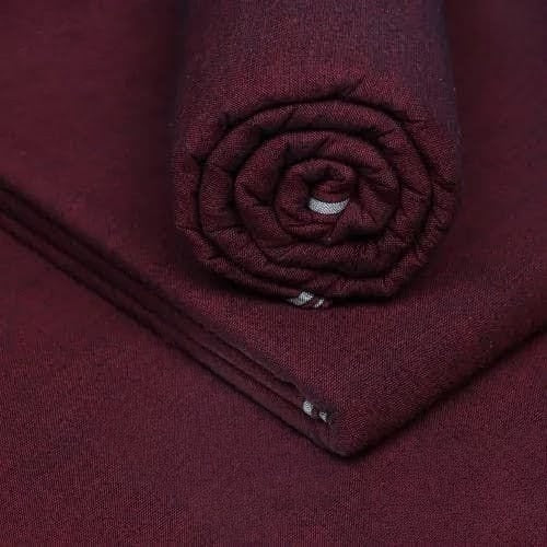 Rose Red Double Goli | Men’s Unstitched Khaddar Suits