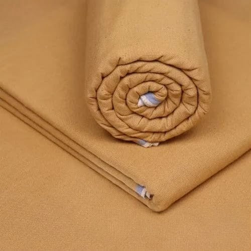 Mustard Yellow Double Goli | Men’s Unstitched Khaddar Suits