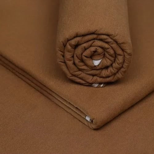 Pure Brown Double Goli | Men’s Unstitched Khaddar Suits