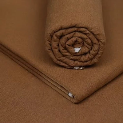 Pure Brown Double Goli | Men’s Unstitched Khaddar Suits
