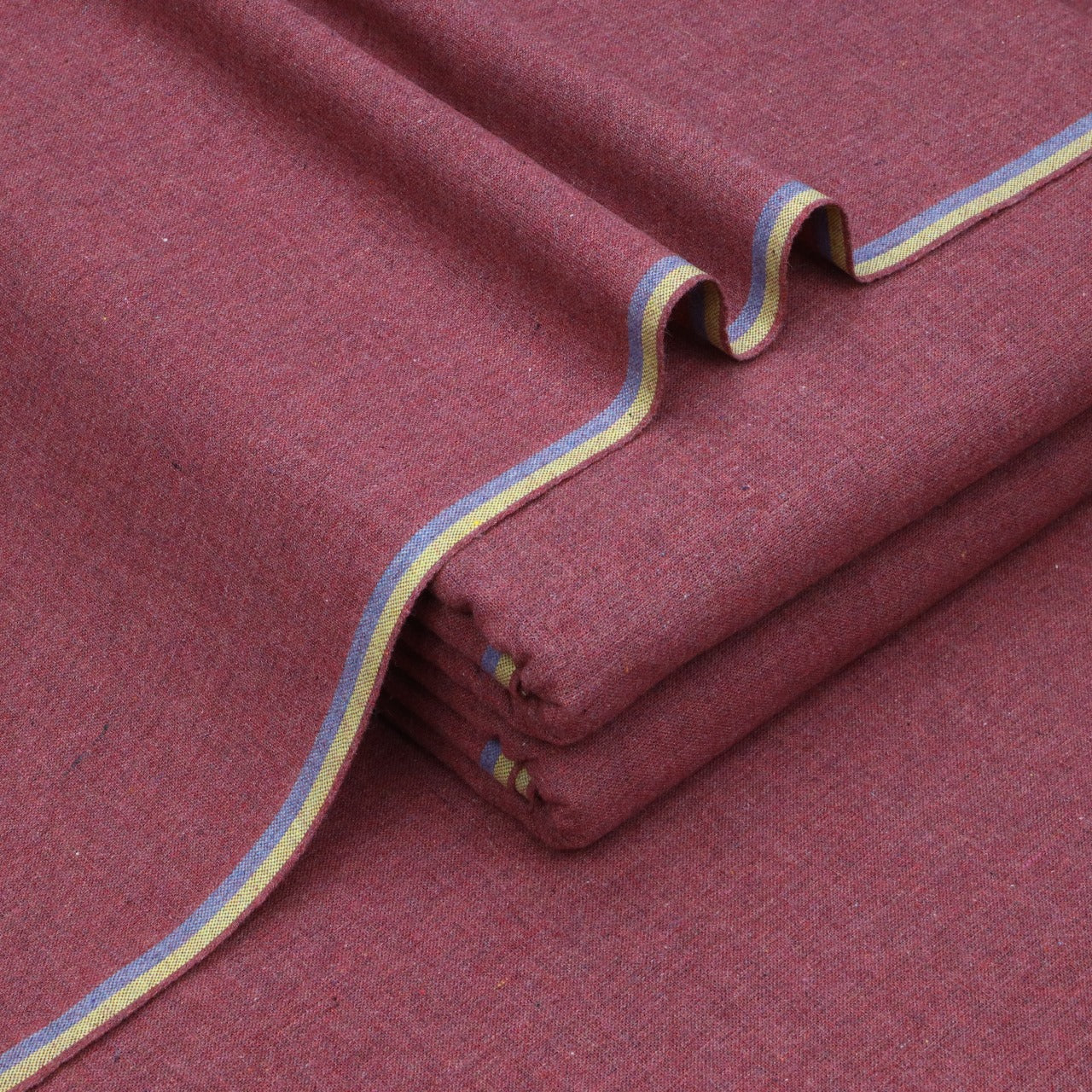 Berry Red - Diamond Khaddar | Men’s Unstitched Khaddar Suits