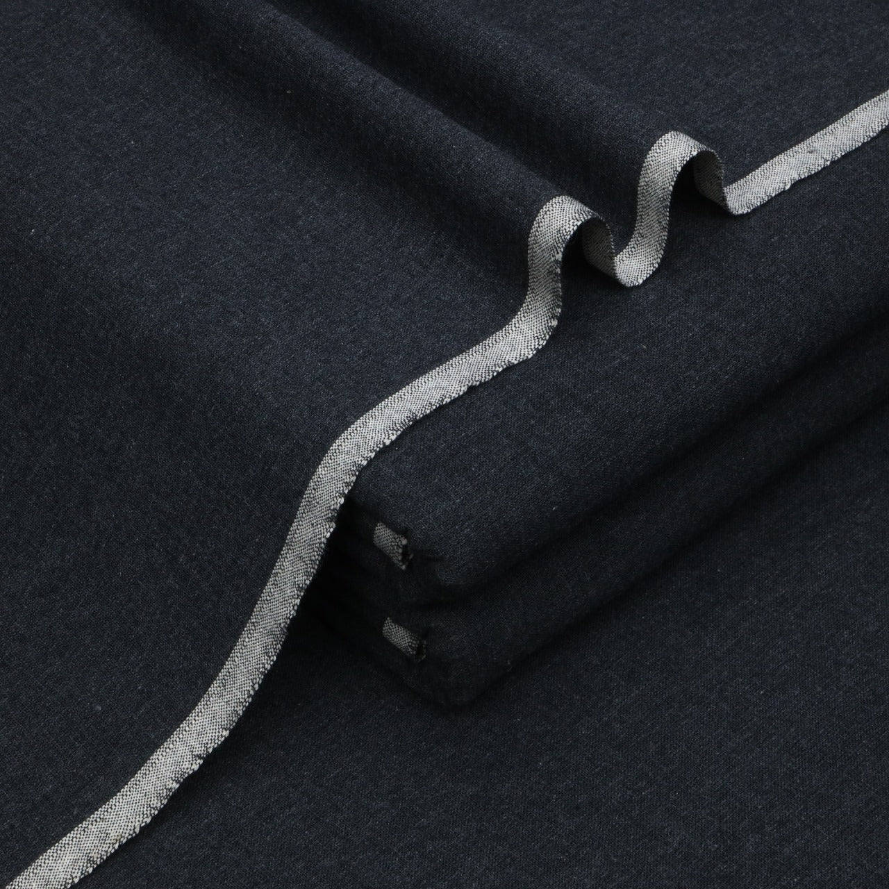 Charcoal Black - Diamond Khaddar | Men’s Unstitched Khaddar Suits