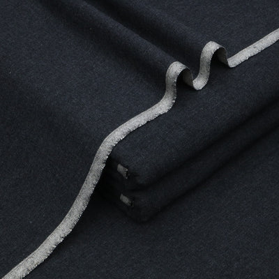 Charcoal Black - Diamond Khaddar | Men’s Unstitched Khaddar Suits