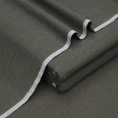 Deep Moss Green - Diamond Khaddar | Men’s Unstitched Khaddar Suits