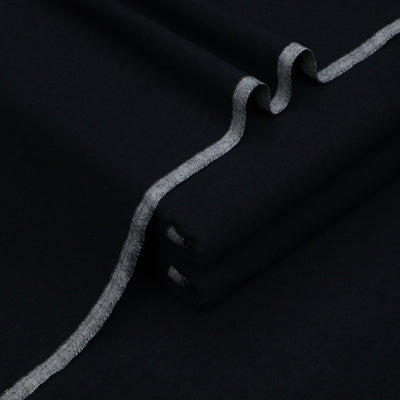 Deep Black - Diamond Khaddar | Men’s Unstitched Khaddar Suits