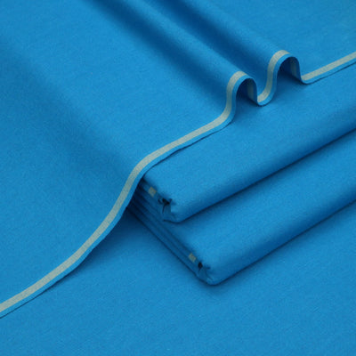 Bright Blue Classic Premium | Men’s Unstitched Khaddar Suits