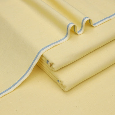 Light Yellow Classic Premium | Men’s Unstitched Khaddar Suits