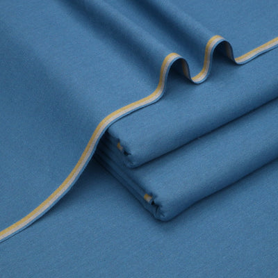 Dusty Blue Classic Premium | Men’s Unstitched Khaddar Suits