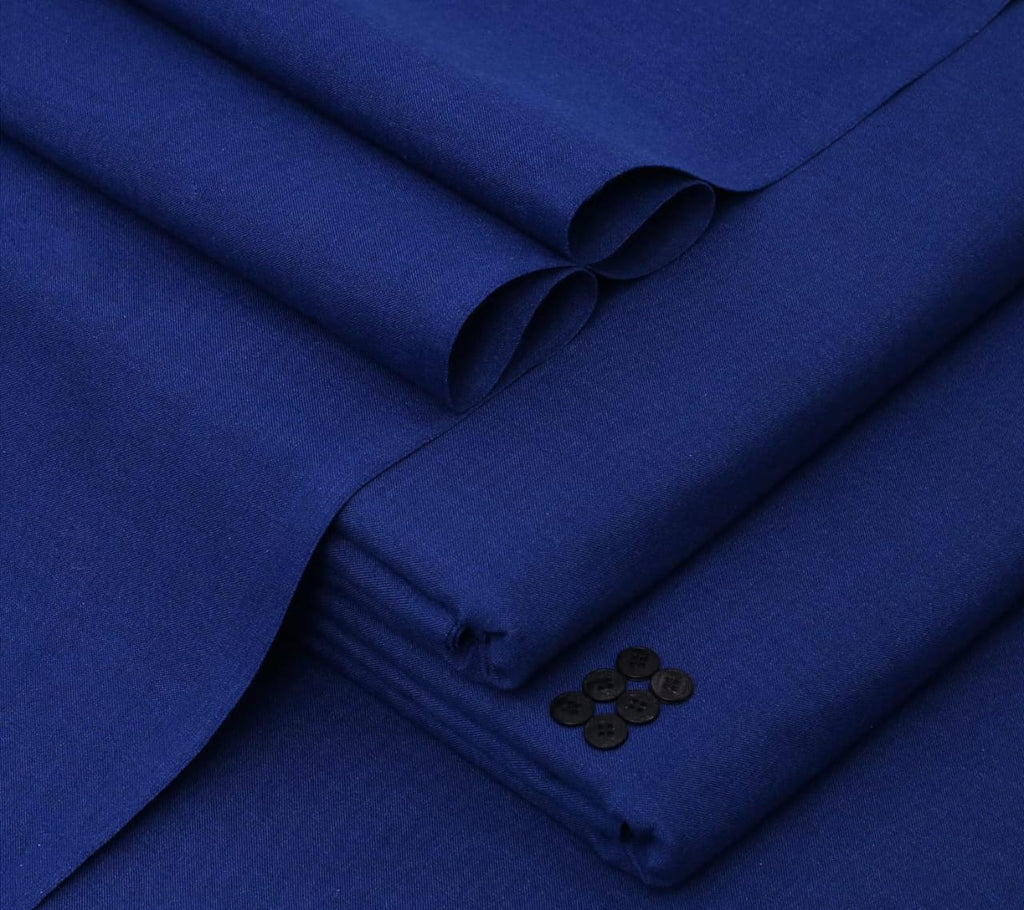 Royal Blue Loom Khaddar | Men’s Unstitched Khaddar Suits