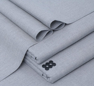 Silver Gray - Khaddi Khaddar | Men’s Unstitched Khaddar Suits