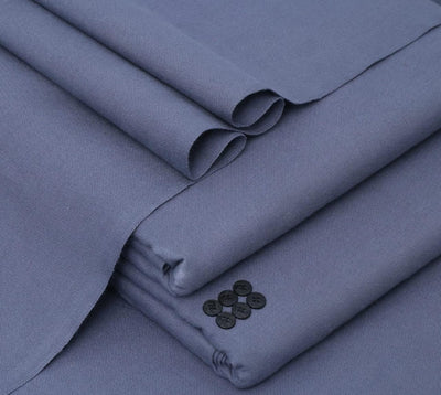 Steel Blue - Khaddi Khaddar | Men’s Unstitched Khaddar Suits