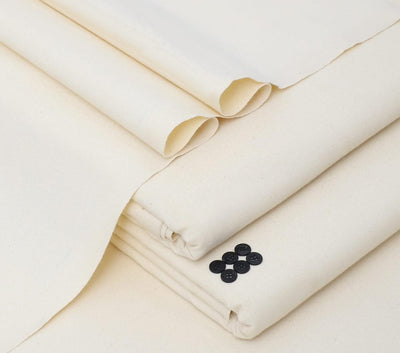 Off White - Khaddi Khaddar | Men’s Unstitched Khaddar Suits