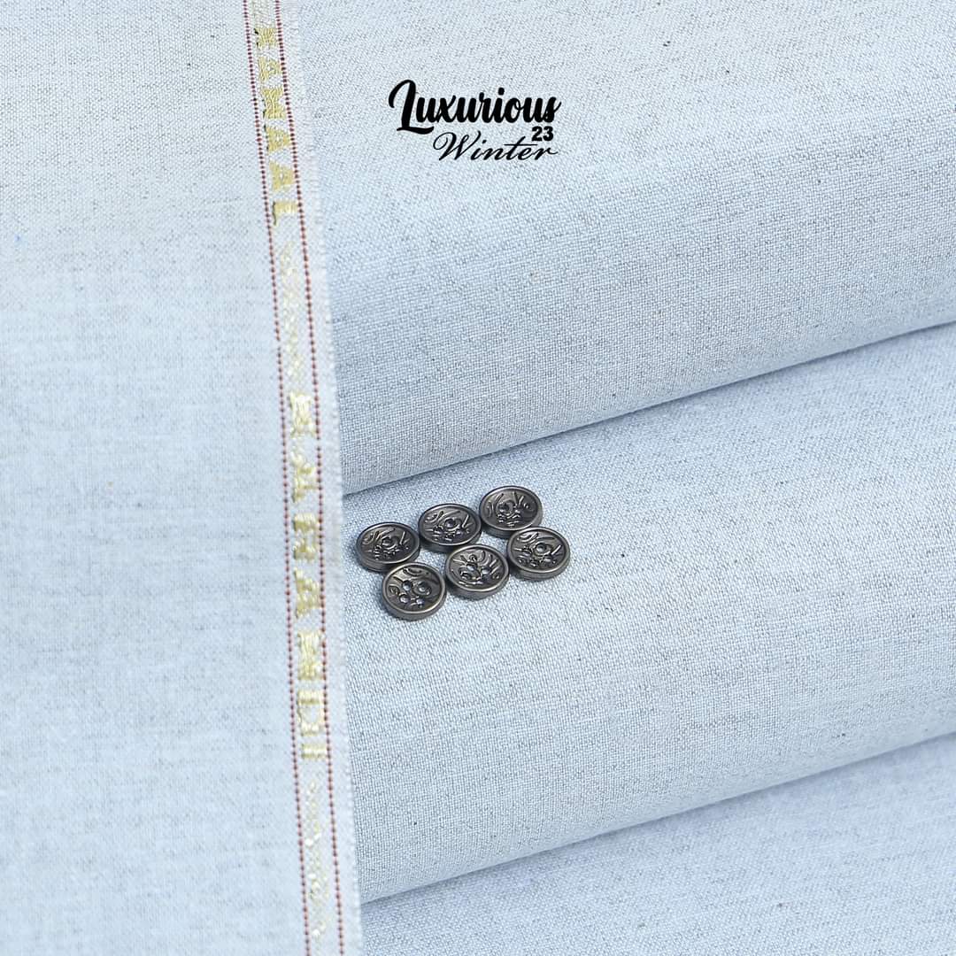 Sky Blue Karandi Khaddar | Men’s Unstitched Khaddar Suits