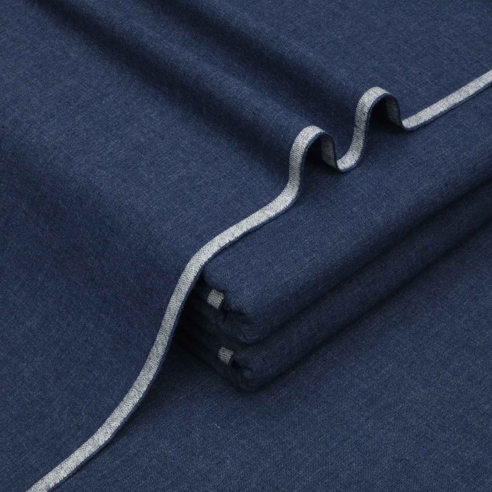 Denim Blue - Premium Khaddar | Men’s Unstitched Khaddar Suits